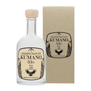 JAPANESE CRAFT GIN 熊野の瓶と化粧箱の画像