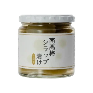 南高梅シラップ漬けの瓶の商品画像